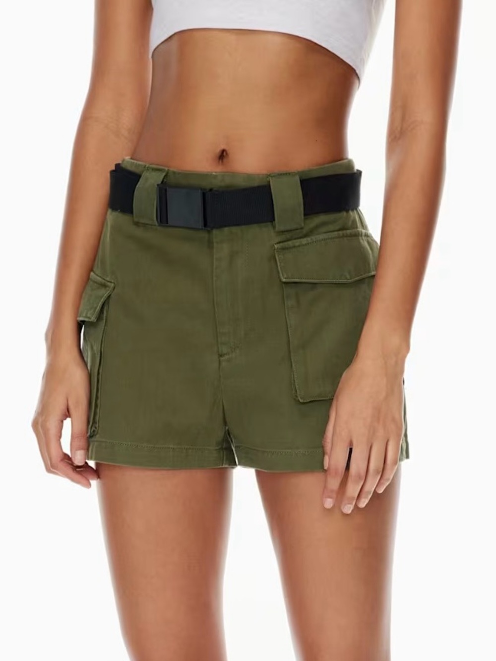 Aritzia TNA 3” belted cargo short - Picture 5 of 5